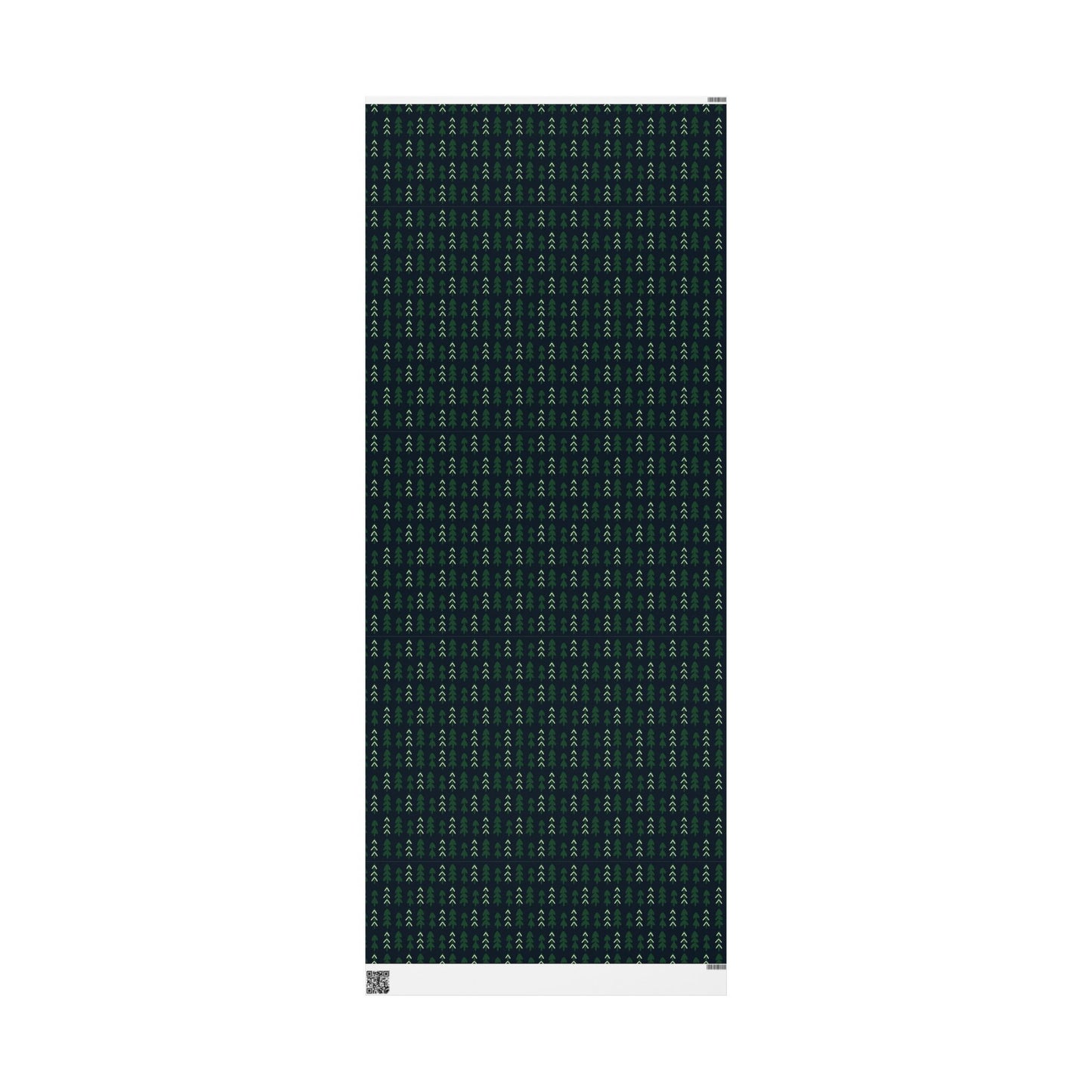 Forest Green Trees Wrapping Paper - Classic Modern Warm Design