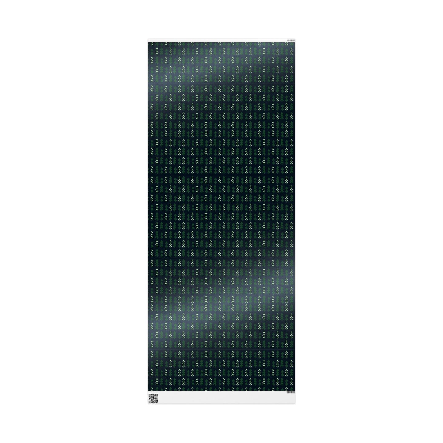 Forest Green Trees Wrapping Paper - Classic Modern Warm Design